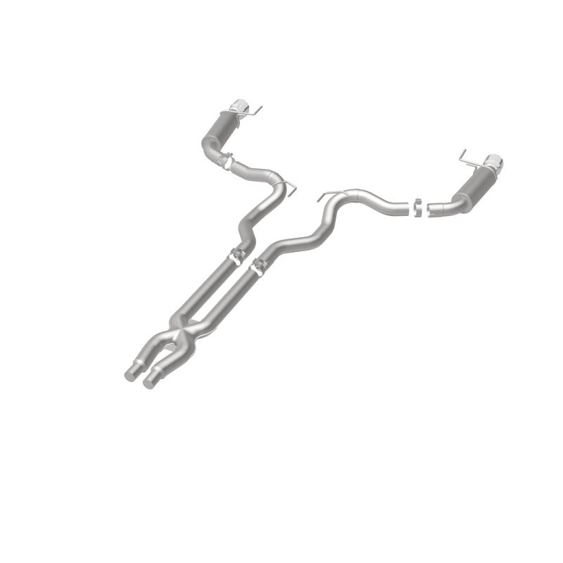 Catback MagnaFlow, SS, 3 po, compétition, embouts polis à double séparation de 4,5 po 2015 Ford Mustang GT V8 5.0