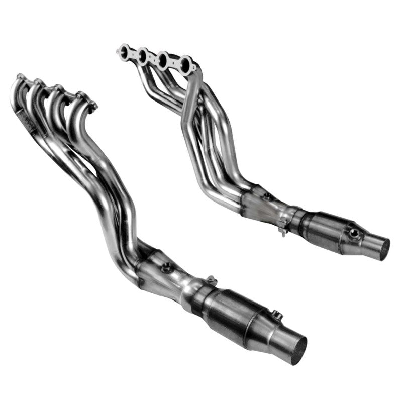 Kooks 2015 Chevy Camaro Z28 1 7/8in x 3in SS LT Headers w/ Green Catted Connection Pipes