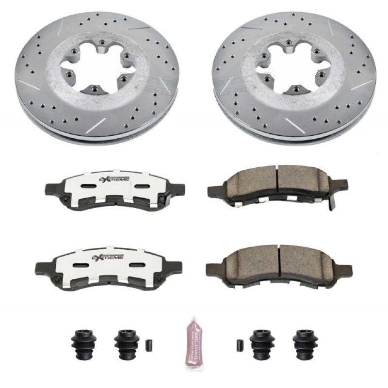 Power Stop 09-12 Chevrolet Colorado Front Z26 Street Warrior Brake Kit