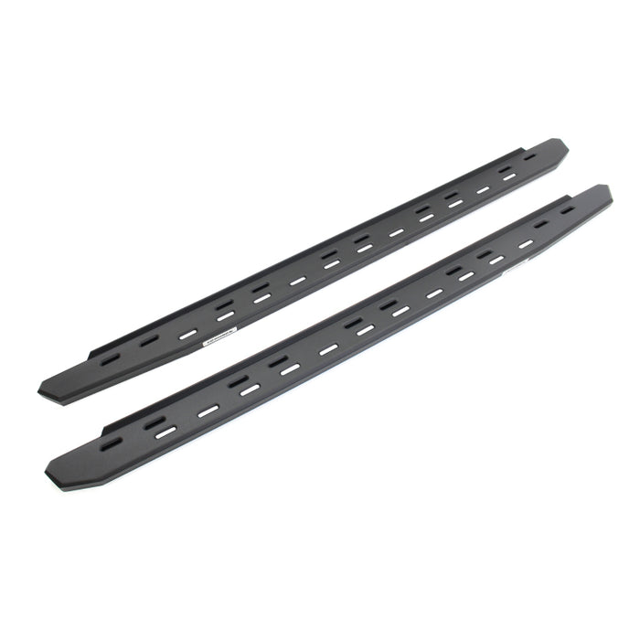 Marchepieds Go Rhino RB30 Slim Line 73 po - Tex. Blk (Planches UNIQUEMENT/Supports de montage requis)