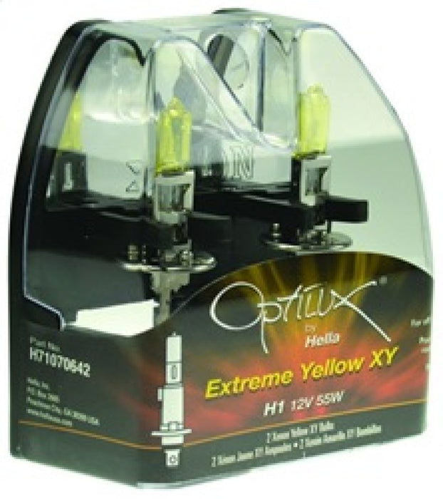 Ampoule Hella Optilux H1 12V/55W XY Jaune