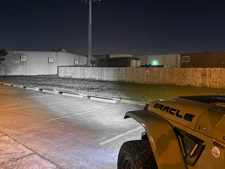 ORACLE Lighting 2019+ Jeep Wrangler JL Plaque de protection avec émetteurs LED intégrés - Transparent VOIR LA GARANTIE