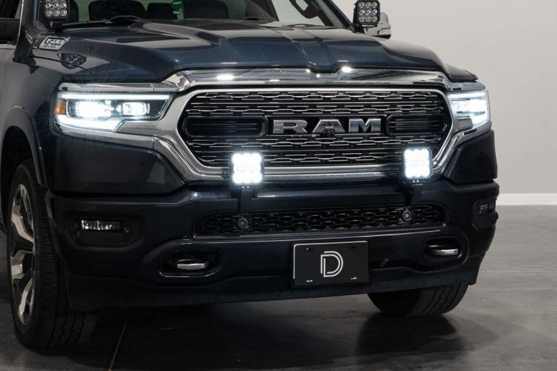 Kit d'éclairage à LED pour pare-chocs SS5 de Diode Dynamics pour Ram Sport 2019 à aujourd'hui - Combo blanc