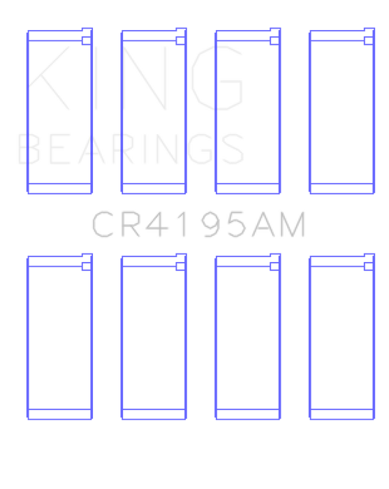 King Chrysler 420A (Size Standard) Connecting Rod Bearing Set