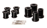 Ensemble de bagues C/A avant noires pour Cadillac XLR/XLR-V 04-09 et Corvette 97-12 Energy Suspension