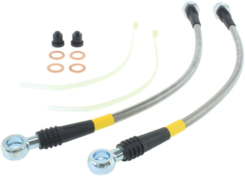 Kit de conduites de frein avant en acier inoxydable StopTech pour Saturn Ion 2003