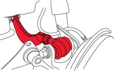 Bras de suspension arrière réglable SPC Performance 2011+ Scion tC