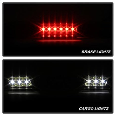 xTune 15-17 Ford F-150 (pas de LED de freinage/arrière BLIS compatible) 3ème feu stop LED noir BKL-JH-FF15015-LED-BK