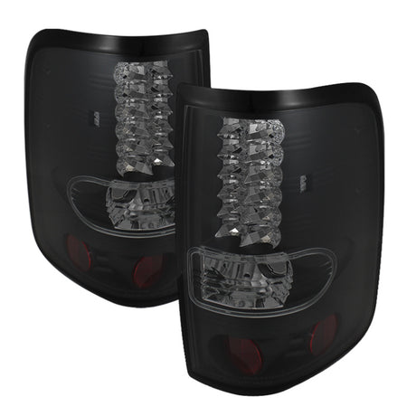 Feux arrière à LED Spyder Ford F150 côté 04-08 (ne convient pas aux modèles Heritage et SVT) Blk Smke ALT-YD-FF15004-LED-BSM