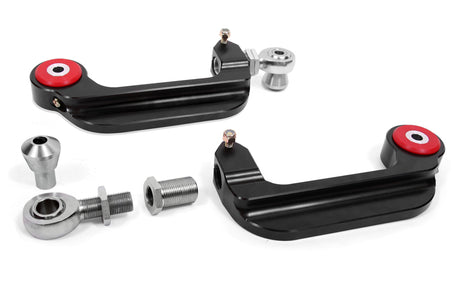 Liens de carrossage réglables en aluminium billette BMR 15-18 S550 Mustang (embouts en poly/tige) - Anodisé noir