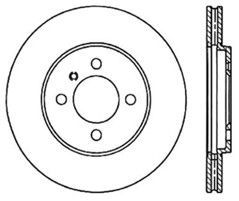 Disque de frein sport percé StopTech