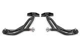 BMR 10-14 Ford Mustang Adj. Lower A-Arms Delrin/Rod End w/ 19mm STD. Ball Joint - Black Hammertone BMR Suspension