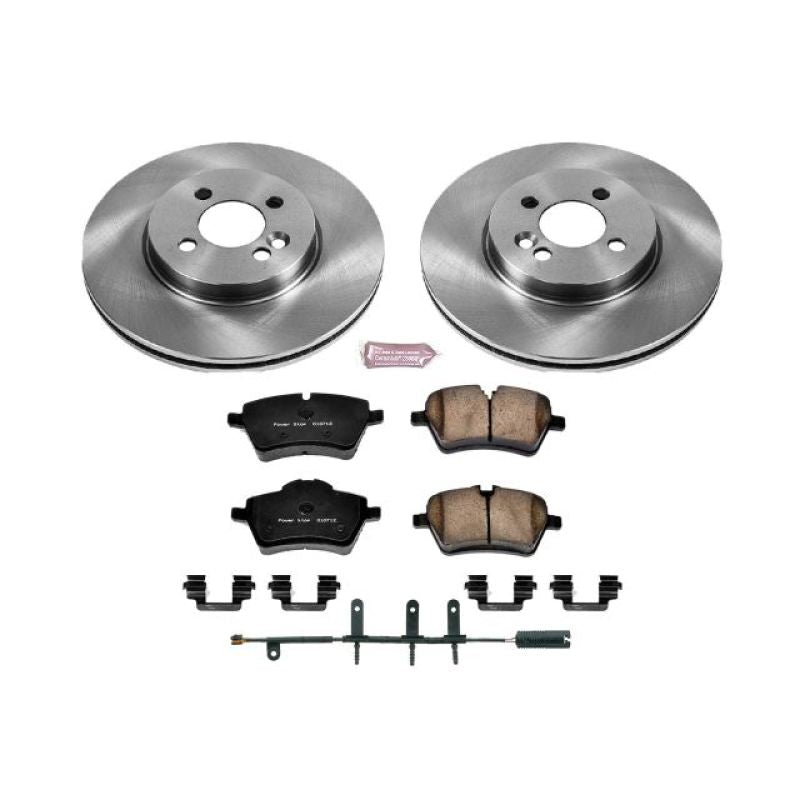Kit de freins avant Power Stop Autospecialty pour Mini Cooper 07-08