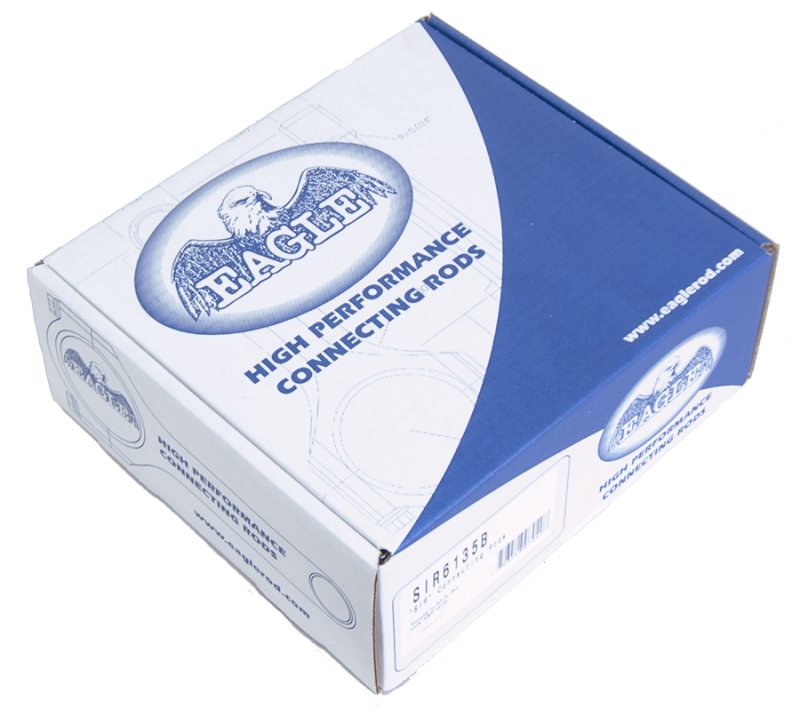 Bielle à poutre en I Eagle Chevrolet Big Block 5140 6,135 po avec 7/16 po ARP 8740 (jeu de 8)