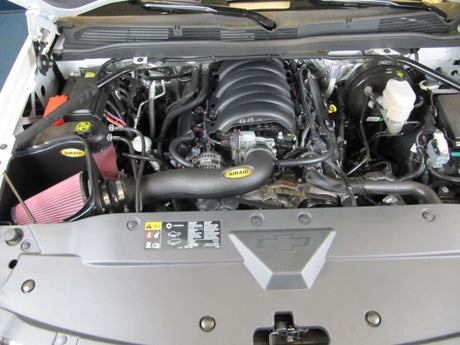 Airaid 2014 GM 1500 Pickup/2015 GM Tahoe/Yukon 5,3 L MXP Système d'admission avec tube (huilé/média rouge)
