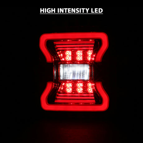 Feux arrière à LED ANZO 18-19 Jeep Wrangler JL Noir