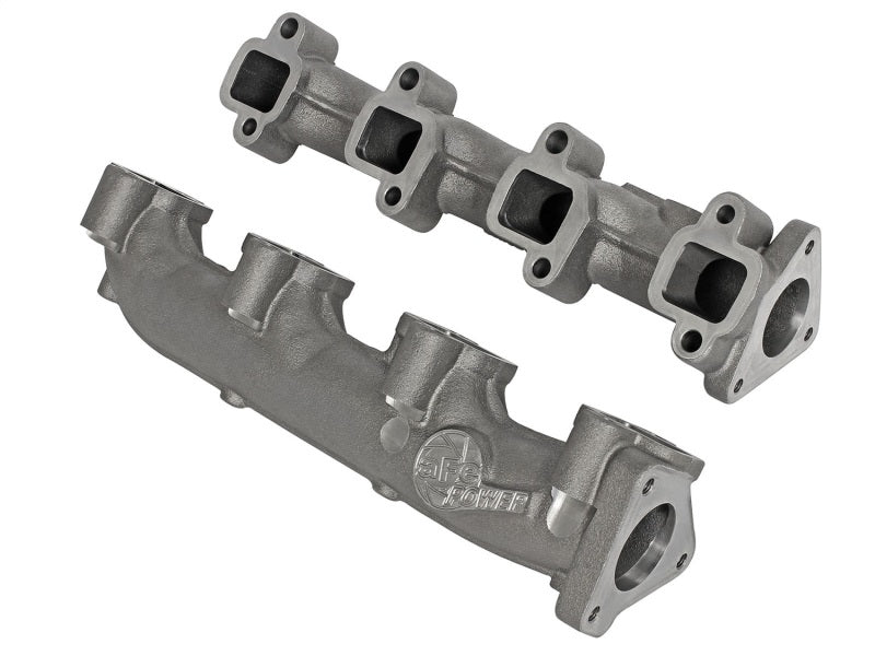 Collecteur d'échappement en fonte ductile aFe Power BladeRunner 01-16 pour camions diesel GM V8-6,6 L (td)