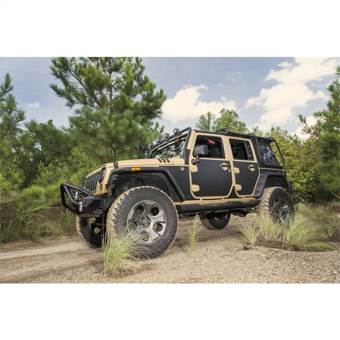 Kit de panneau de protection magnétique Rugged Ridge 4 portes 07-18 Jeep Wrangler