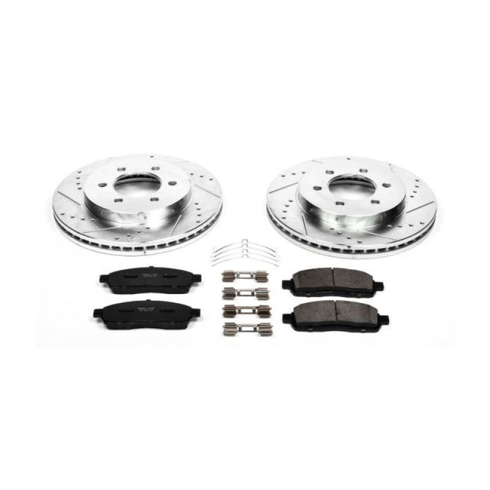 Kit de freins sport Power Stop 04-08 Ford F-150 Z23 Evolution avant