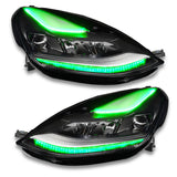 Oracle 2021+ Tesla Model 3 Dynamic ColorSHIFT  Headlight DRL Upgrade Kit