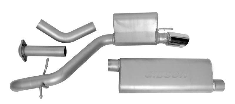 Gibson 05-10 Jeep Grand Cherokee Limited 5.7L 3in Cat-Back Single Exhaust - Aluminized