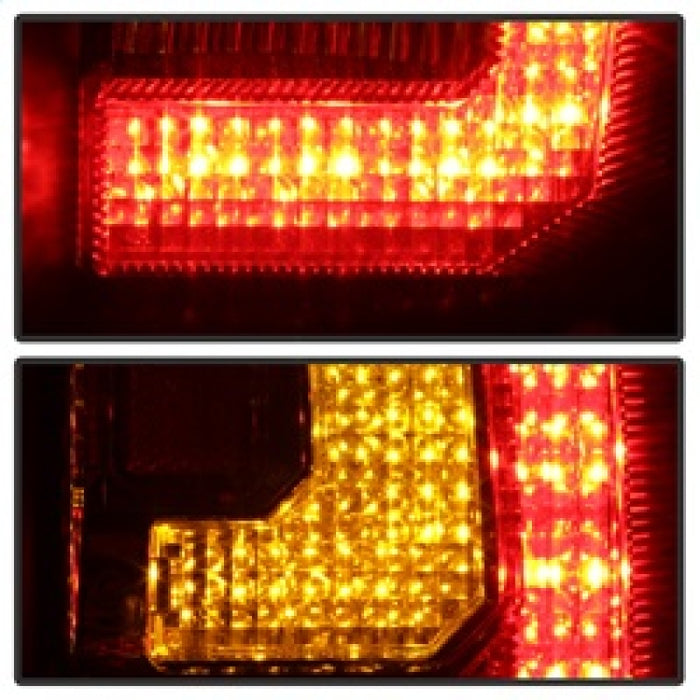 Spyder Chevy Suburban/Tahoe 07-14 V2 - Feux arrière à LED avec barre lumineuse - Noir ALT-YD-CSUB07V2-LED-BK