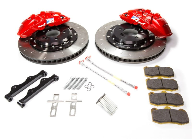 Alcon 2015+ BMW M3 F80 380x32mm Red 4 Piston Rear Brake Upgrade Kit