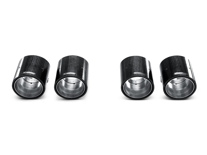 Ensemble de tuyaux d'échappement Akrapovic 11-12 pour BMW Série 1 M Coupé (E82) (carbone)