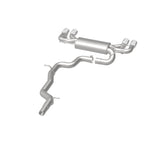 Système MagnaFlow C/B 2015-2017 Volkswagen Golf R 3 pouces SS poli Quad Tip Split sortie arrière