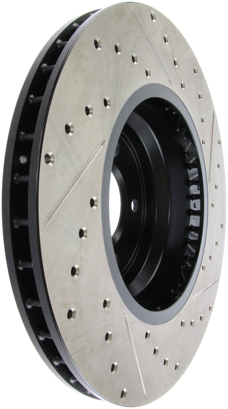 Rotor avant droit rainuré et percé StopTech 07-09 BMW 335 (E90/E92/E93)