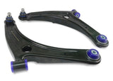 Ensemble de bras de suspension inférieurs avant SuperPro 2008 Mitsubishi Lancer GTS avec bagues