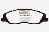 EBC 13-14 Ford Mustang 3.7 (A/T+Performance Pkg) Yellowstuff Front Brake Pads