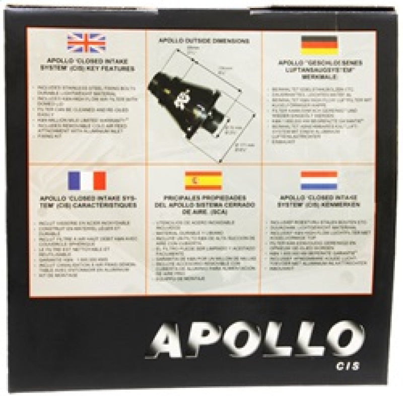 Kit d'admission d'air froid K&amp;N 06-08 Miata Apollo