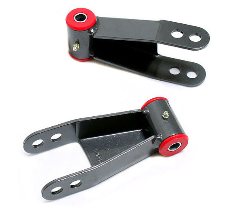 Manilles d'abaissement arrière MaxTrac 04-17 Nissan Titan 2WD/4WD 2 pouces