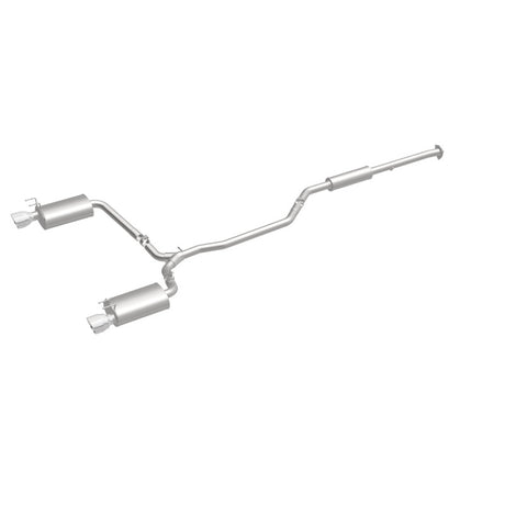 Système MagnaFlow C/B 2015 Honda Accord 3,5 L V6 2,5 po SS double division arrière poli 4,5 Tip