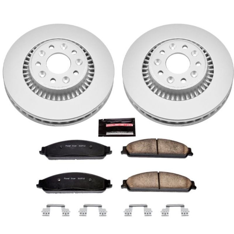 Kit de freins avant Power Stop 05-07 Ford Five Hundred Z17 Evolution Geomet avec revêtement