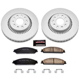 Kit de freins avant Power Stop 05-07 Ford Five Hundred Z17 Evolution Geomet avec revêtement