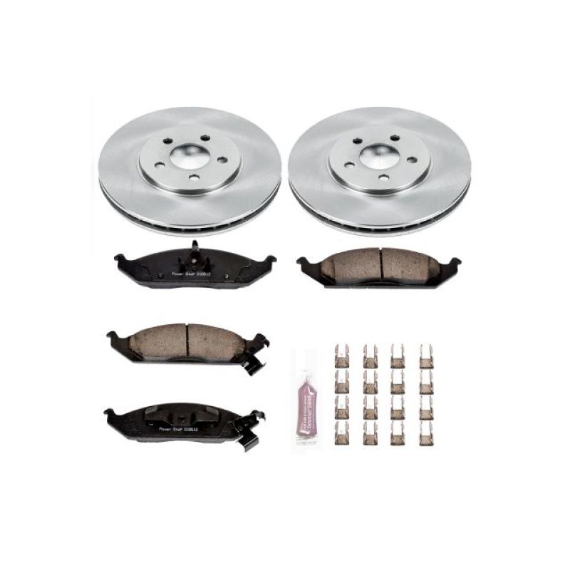 Power Stop 95-00 Chrysler Cirrus Front Autospecialty Brake Kit