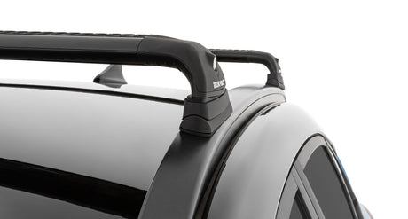 Rhino-Rack 18-22 Hyundai Kona 1ère génération SUV 5 portes avec rails encastrés Vortex RVP 2 barres de toit - Noir