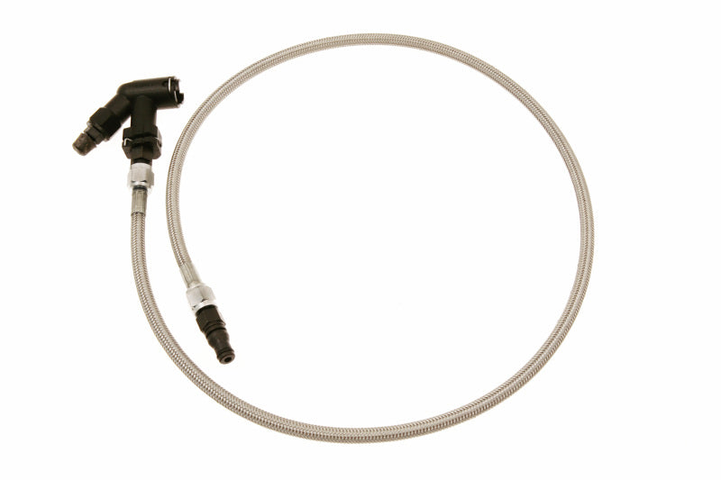 Ensemble de ligne McLeod Mustang 2005-Up 36 pouces avec raccords à clip de fil mâle et purgeur coudé