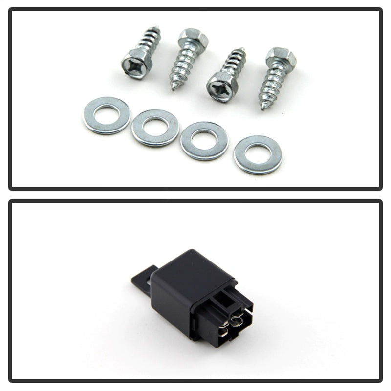 Feu antibrouillard OEM Spyder Dodge Grand Caravan 2011-2015 avec interrupteur universel - Transparent FL-DGC2011-C