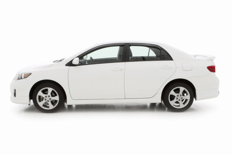 Déflecteurs de vitres avant et arrière AVS 09-13 Toyota Corolla Ventvisor 4 pièces - Fumé