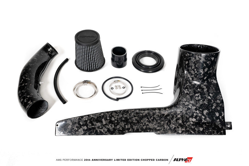 Admission en fibre de carbone hachée AMS Performance 2015+ VW Golf R MK7