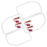 Oracle Ford F250/350 11-16 LED Halo Kit (Square Ring Design) - White