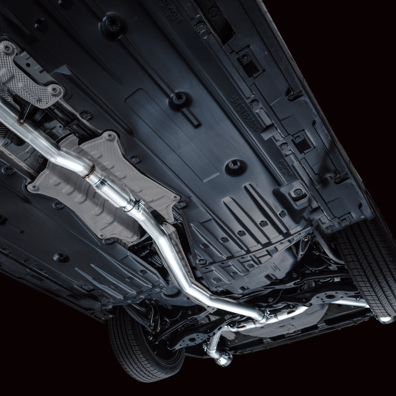 Échappement Catback AWE Tuning 22+ Honda Civic Si/Acura Integra Track Edition - Double embout chromé argenté