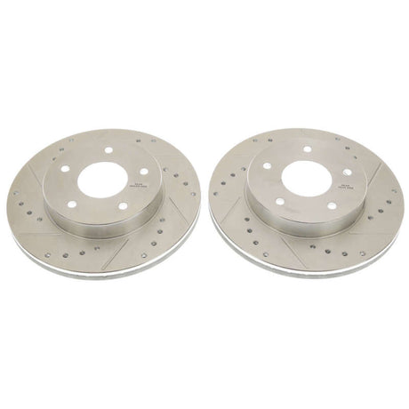 Disques de frein arrière Power Stop 78-81 Pontiac Firebird Evolution percés et fendus - Paire
