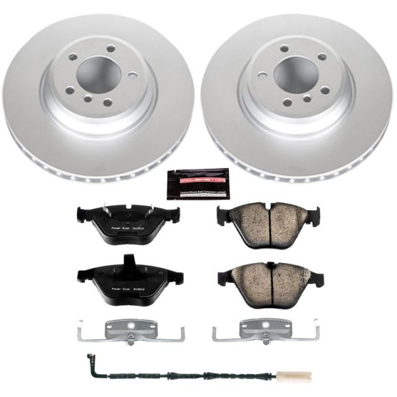 Power Stop 2009 BMW 335d Front Z23 Evolution Sport Coated Brake Kit