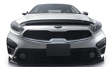 Protecteur de capot à profil bas AVS 19-23 Kia Forte Carflector - Fumé