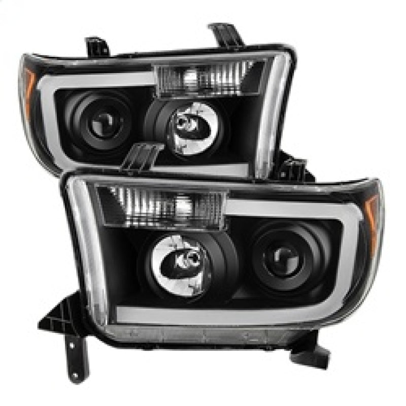 Barre lumineuse LED Xtune pour Toyota Tundra 07-13, projecteur avant noir PRO-JH-TTU07-LED-BK