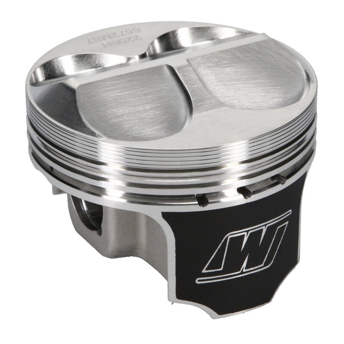 Kit de stock de pistons Wiseco Honda 4v DOME + 6,5 cc STRUTTED 87 MM